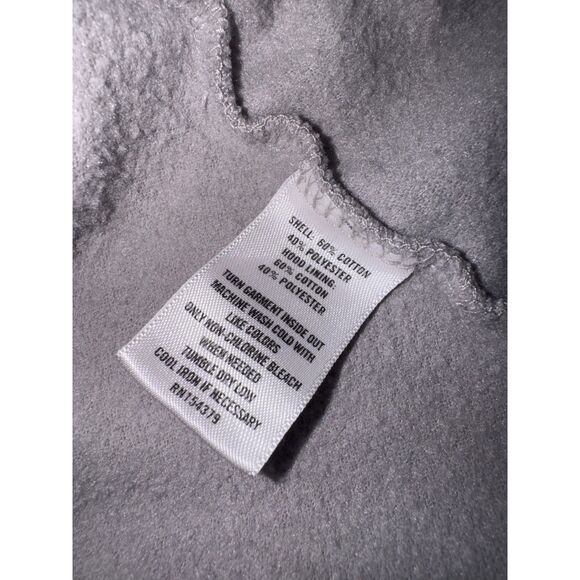 Aeropostale Purple Cropped Full-Zip Hoodie- Size Medium - Picture 4 of 4